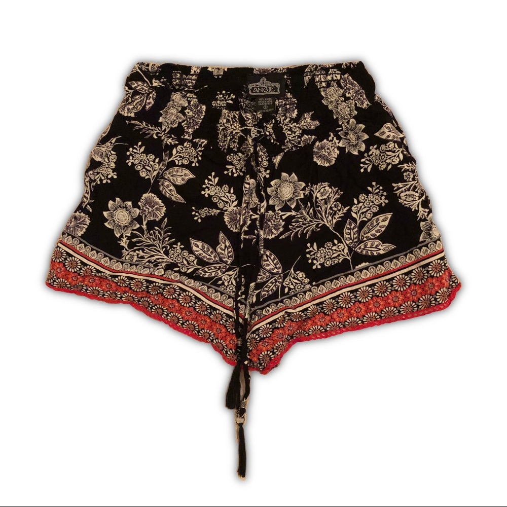 Flowy Boho Mini Shorts